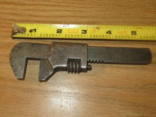 5.  5 " Vintage L.  & S.  Co.  Buckeye Bicycle Monkey Wrench Smooth Jaw 1.  5 " Max Open