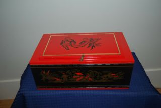 Milson Worth Deluxe Oriental Flip Over Box