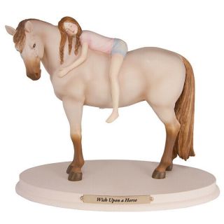 Horse Whispers Wish Upon A Horse Figurine - No Longer Crafted