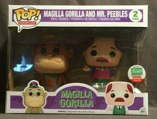 Funko Pop Animation Funko Shop Exclusive Magilla Gorilla & Mr.  Peebles 2 Pack