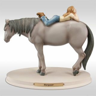 Horse Whispers Stargazer Figurine - No Longer Crafted