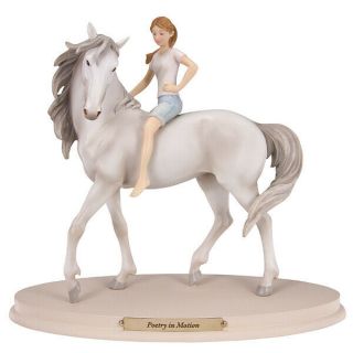 Horse Whispers Poetry In Motion Figurine - No Longer Crafted