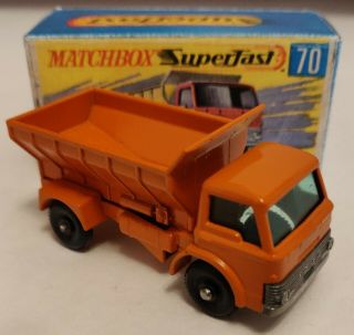 Matchbox Lesney 70 Grid - Spreading Truck - Custom/crafted Box