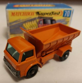 Matchbox lesney 70 Grid - Spreading Truck - Custom/Crafted box 2