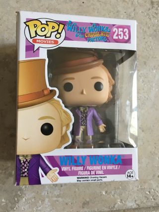 Funko Pop Movies: Willy Wonka And The Chocolate Factory 253 Box Wear Charlie