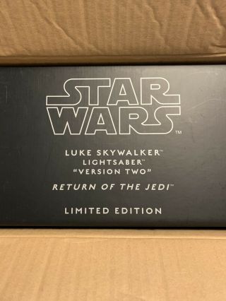 Master Replicas Luke Skywalker Lightsaber