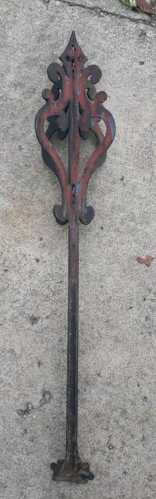 Antique Wrought Iron? Post 38.  5 "