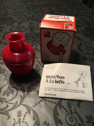 Vase A La India,  Very Rare Tenyo Magic Trick,  Vintage Japanese Collectable