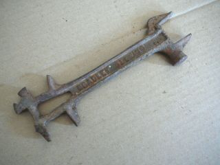 David Bradley - Antique Cast Iron Farm Implement Wrench Tool 105a - Asis