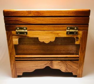 Rare Wooden X Ray Vision Chest By Sunil Batra Magic Trick Like Mikame 2
