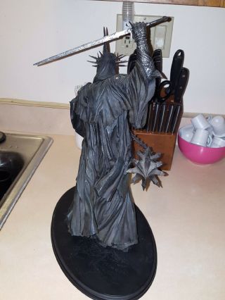 Lotr Lord Of The Rings Sideshow Weta Morgul Lord Witch King Statue Large /9500