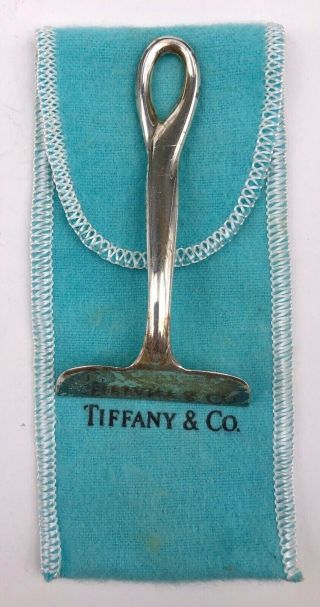 1984 Tiffany & Co Italy Elsa Peretti Sterling Silver Baby Utensil Food Pusher