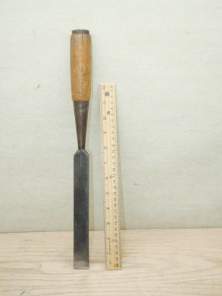 Old Wood Carving Tools Vintage Karpenter 1 " Firmer Socket Chisel