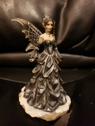 Queen Of Shadows,  Gothic Fairy Statue By Nene Thomas,  Limited Edition