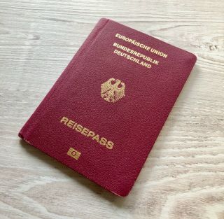 Obsolete Invalid Germany Collectible Not Us Biometric Passport Travel Document
