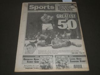 1992 January 12 York Daily News - The Greatest At 50 - Ali - Np 2603