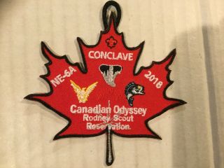 2018 Section Ne - 6a Conclave Patch Nentego Nentico Amangamek Wipit Canadian