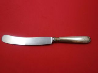 German 800 Silver Buffet Knife Fiddle Thread Style 10 1/4 "