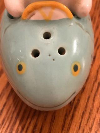 Clay Art Cat In A Fish Airplane Salt And Pepper Shakers 3