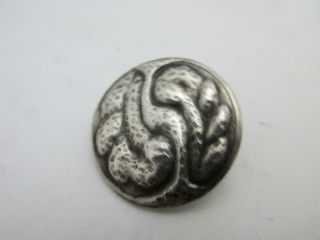 Art Nouveau Cymric Liberty & Co Button Sterling Silver Antique Edwardian K297