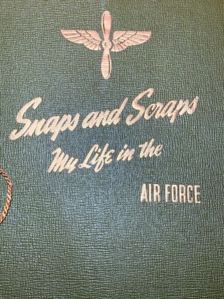 Vintage WW2 Army Air Force Scrap Book 2
