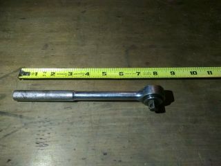 Vintage Herbrand 3/8 " Drive Socket Wrench,  Ratchet 32000 Tool,  Knurled Handle