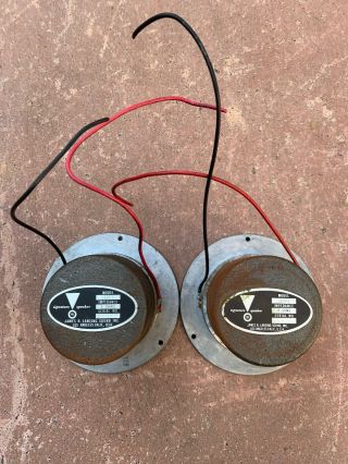 Jbl Le20 - 1 Tweeters Pair Lancer 8 Ohm Vintage Speaker