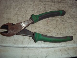 Vintage Commercial Electric 7 - 1/2 " Wire Cutter Stripper Lineman Pliers Tool L@@k