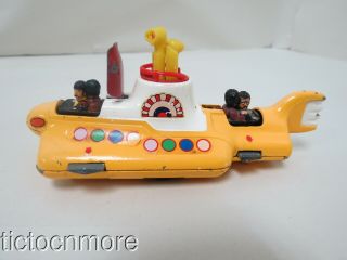 Vintage Corgi Toys The Beatles Yellow Submarine Diecast Toy Model No.  803