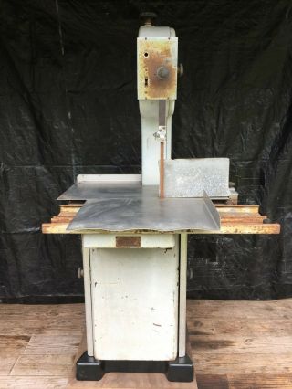 Vintage Sanitary Brand Commercial Meat Saw 2