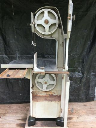 Vintage Sanitary Brand Commercial Meat Saw 3