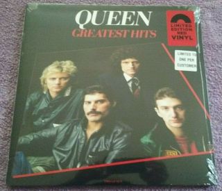 Queen - Greatest Hits - Double Album - Hmv Ltd.  Edition Red Vinyl -