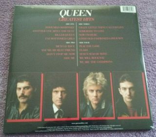 Queen - Greatest Hits - Double Album - HMV Ltd.  Edition Red Vinyl - 2