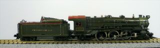 Minitrix N Scale 2987 Prr 4 - 6 - 2 Steam Locomotive - & Vintage Bb - Mm