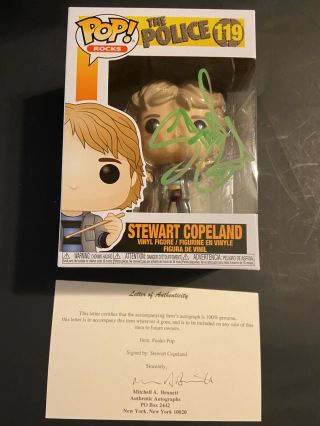 Stewart Copand Signed Funko Pop The Police