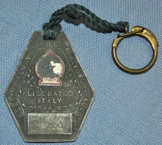 Liberated Italy 1944 - 45 Medal - Peninsular Base Section