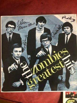 The Zombies - Autographed Signed Greatest Hits [new Vinyl Lp] Varese 2017