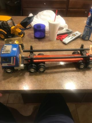 Vintage Nylint The Rig Log Hauler With Rare Logs