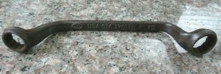 Vintage Ford Script Spark Plug Usa Double Box End Wrench 01a - 17017b M 79