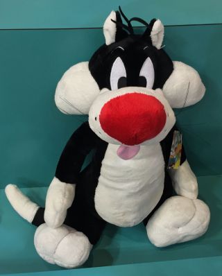Six Flags Magic Mountain Looney Tunes Sylvester Cat 24 " Plush