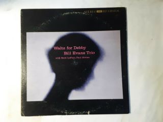 Bill Evans Trio Waltz For Debby U.  S.  Stereo Vinyl 62’ Pressing