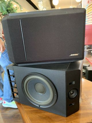Vintage Bose 301 Series Iv Speaker Matches Set L\r