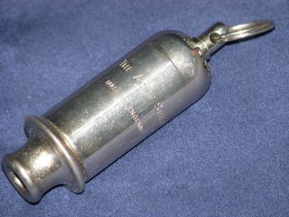 Vintage Obsolete The Acme Siren Made In England Police Whistle 3 " Long