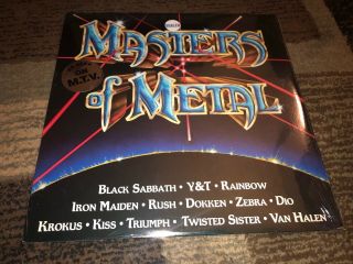 Masters Of Metal:k - Tel Compilation (vinyl Lp,  1984) Dio_vh_kiss_rush_y&t