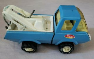 Vintage Tonka Ford Econoline Blue Wrecker Tow Truck 1970 