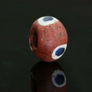 Ancient Glass Beads: Hellenistic Eye Bead,  2 - 1 Century Bce