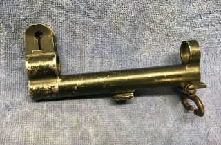 M1 Garand Complete Gas Cylinder (front Sight,  Screws And Stacking Swivel) 25