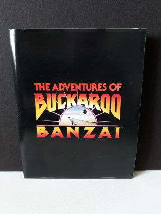 Vintage 1984 The Adventures Of Buckaroo Banzai Press Release Kit W/ B&w Photos