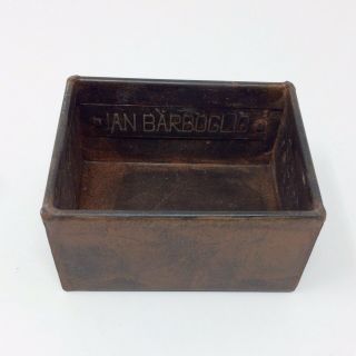Vintage Jan Barboglio Hand Forged Iron Box - Bottom Only