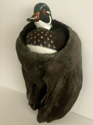 Limited Loon Lake Decoy Nesting Wall Hanging Resin Duck Sculpture 13 " Long